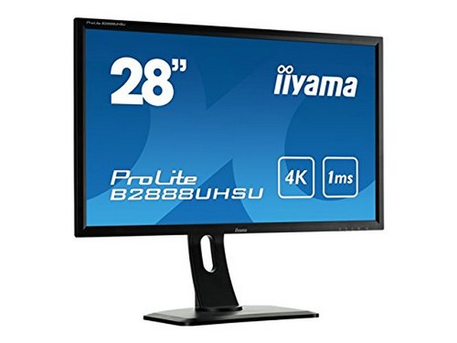 iiyama B2888UHSU-B1 71,12 cm (28 Zoll) LED-Monitor (ULTRA HD, VGA, DVI, HDMI, USB, 1ms Reaktionszeit) schwarz