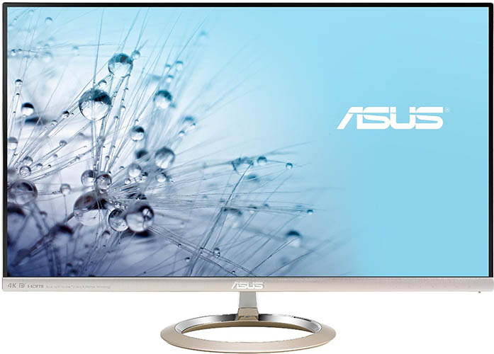 Asus MX27UQ 68,47cm (27 Zoll) Monitor (HDMI, 5ms Reaktionszeit, 4K UHD, Displayport) silber/schwarz
