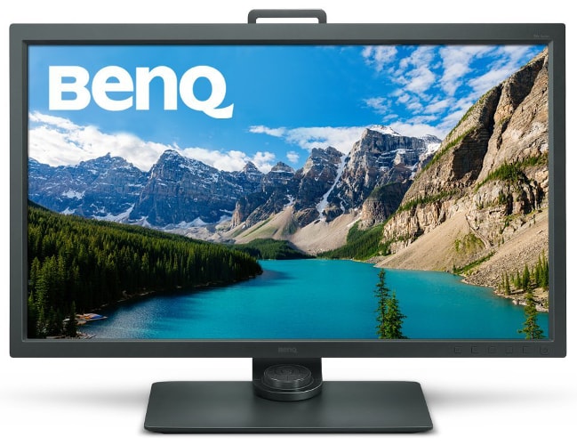 BenQ SW320 80,01 cm (31,5 Zoll) 4K LED Monitor (UHD 3840 X 2160 Pixel, 100% REC. 709, 99% Adobe RGB, 14bit 3D LUT, IPS-Technologie) schwarz